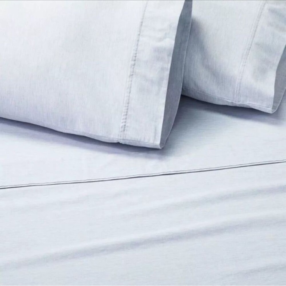 Hearth & Hand Magnolia Melange Sheet Set (Queen) - Blue NEW IN PACKAGE
